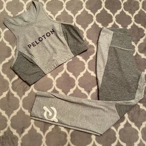 Peloton Outdoor Voices Gray Set